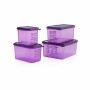 ARAVEN - Bac hermétique violet antiallergénique GN1/6 2,6L
