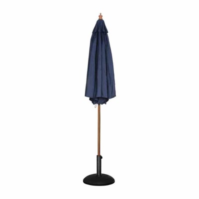 BOLERO - Parasol rond 2,5m bleu marine