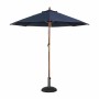 BOLERO - Parasol rond 2,5m bleu marine