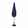 BOLERO - Parasol carré 2,5m bleu marine