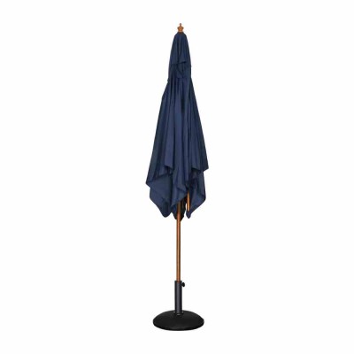 BOLERO - Parasol carré 2,5m bleu marine