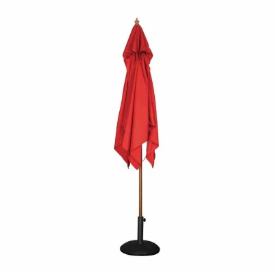 BOLERO - Parasol carré 2,5m rouge