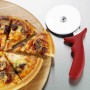HYGIPLAS - Roulette à pizza 102mm rouge