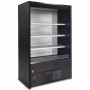 DIAMOND - Vitrine murale 1800 mm libre service noire
