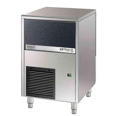 BREMA - Machine à glaçons creux, 40 kg/24 h, condenseur à eau