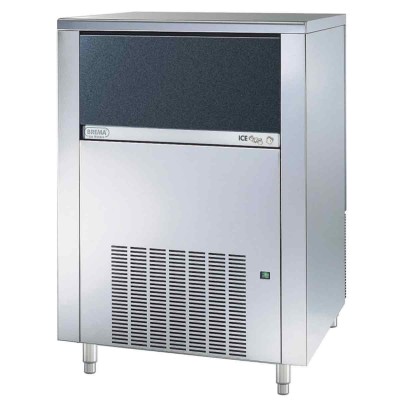 BREMA - Machine à glaçons pleins, 155 kg/24 h, condenseur à eau