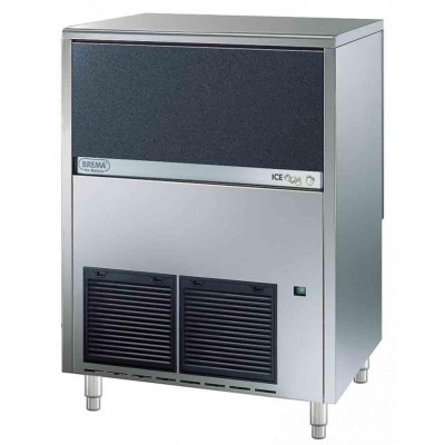 BREMA - Machine à glaçons pleins, 93 kg/24 h, condenseur à eau