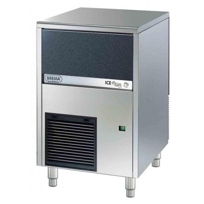 BREMA - Machine à glaçons pleins, 48 kg/24 h, condenseur à eau