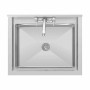VOGUE - Plonge 1 bac profondeur 600 mm inox