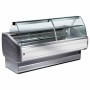 DIAMOND - Vitrine réfrigérée froid ventilé avec réserve largeur 2500 mm