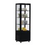 L2G - Vitrine réfrigérée noire 235 L pour présentation