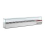 DIAMOND - Vitrine réfrigérée 7 GN 1/4 avec pare-haleine