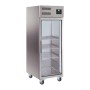 L2G - Armoire réfrigérée négative inox 1 porte vitrée 650 L