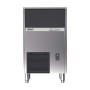 BREMA - Machine à glaçons pleins, 48 kg/24 h, condenseur à eau