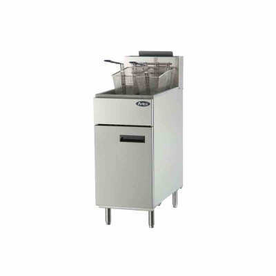 ATOSA - Friteuse gaz propane haut rendement 1 cuve 50 kg/h