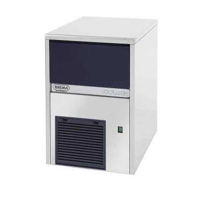 BREMA - Machine à glaçons grains 67 kg/24 h réserve 10 kg condenseur air pompe de vidange
