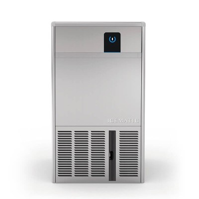 ICEMATIC - Machine à glaçons creux à eau 30 kg/24h réserve 10 kg
