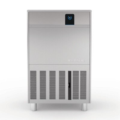 ICEMATIC - Machine à glaçons creux à eau 62 kg/24h réserve 28 kg
