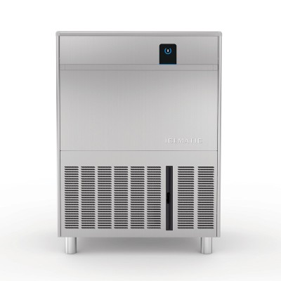 ICEMATIC - Machine à glaçons creux à eau 80 kg/24h réserve 36 kg