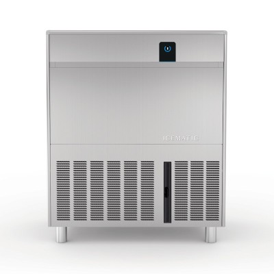 ICEMATIC - Machine à glaçons creux à eau 98 kg/24h réserve 40 kg