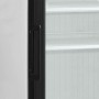 TEFCOLD - Armoire à boissons noire 1 porte bandeau lumineux 438 L