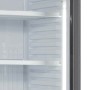 TEFCOLD - Armoire à boissons noire 1 porte bandeau lumineux 438 L