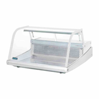 POLAR - Vitrine réfrigérée de comptoir à poisson série G 175 L
