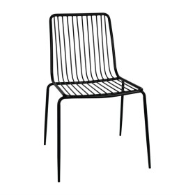 BOLERO - Chaises en fils d'acier (lot de 4)
