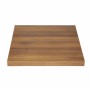 BOLERO - Plateau de table carré effet chêne rustique 60 cm
