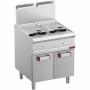 DIAMOND - Friteuse gaz sur coffre 2 cuves de 14 L