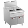DIAMOND - Friteuse professionnelle gaz 2 cuves 2 x 18 L