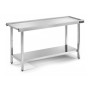 DISTFORM - Table entrée/sortie centrale étagère L. 1600 mm