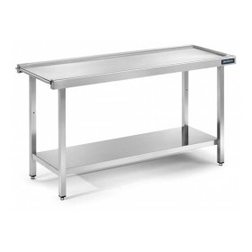 DISTFORM - Table entrée/sortie centrale étagère L. 1600 mm