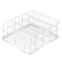 SMEG - Panier fond incliné 3 rangées verres à pied Ø 120 mm 400 x 400 mm