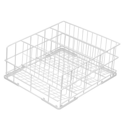 SMEG - Panier fond incliné 3 rangées verres à pied Ø 120 mm 400 x 400 mm