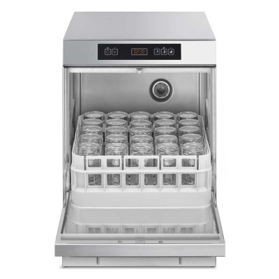 SMEG - Lave-verres Ecoline 400x400 mm adoucisseur surpresseur rinçage