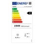 LIEBHERR - Armoire négative display époxy blanc porte vitrée 461 L
