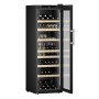 LIEBHERR - Cave à vin Grand Cru Service carrosserie noir porte vitrée 188 bouteilles