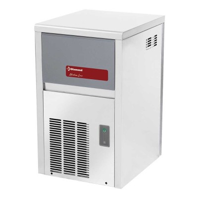 DIAMOND - Machine à glaçons pleins 22 kg avec réserve condenseur eau