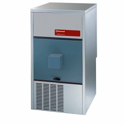 DIAMOND - Machine à glaçons pleins 42 kg avec distributeur condenseur eau