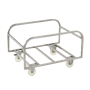 GILAC - Chariot inox pour bac grand volume 310 L