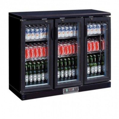 Arrière bar réfrigéré - 3 portes battantes - 335 L - CHR Avenue