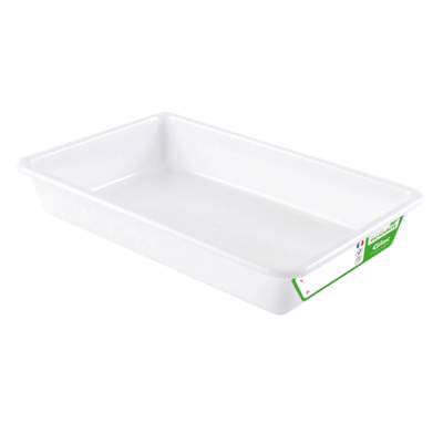 GILAC - Bac plat 5 L biosourcé - blanc