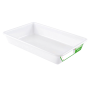GILAC - Bac plat 8 L biosourcé - blanc