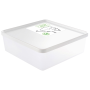 GILAC - Boîte hermétique 2,5 L + couvercle blanc - lot de 6