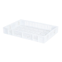 GILAC - Caisse ajourée 600 x 400 x 90 mm 15 L - blanc