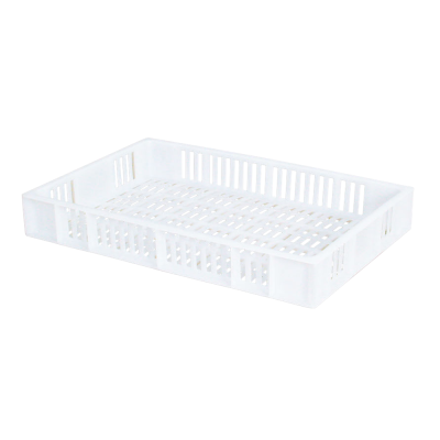 GILAC - Caisse ajourée 600 x 400 x 90 mm 15 L - blanc