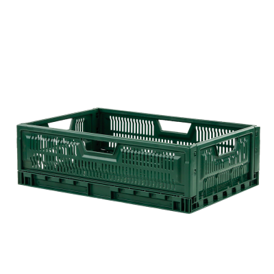 GILAC - Caisse pliable empilable 600 x 400 x 190 mm 36 L - vert