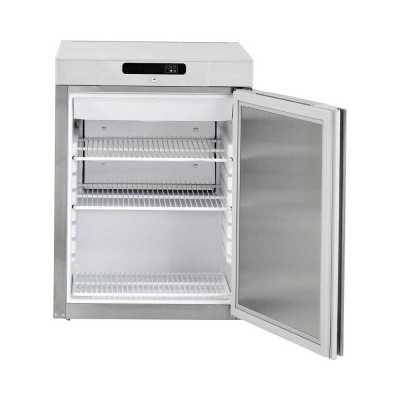 G+ GRAM PROFESSIONAL - Table top négatif porte pleine inox 128 L