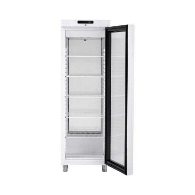 G+ GRAM PROFESSIONAL - Armoire froide positive porte vitrée blanche 359 L